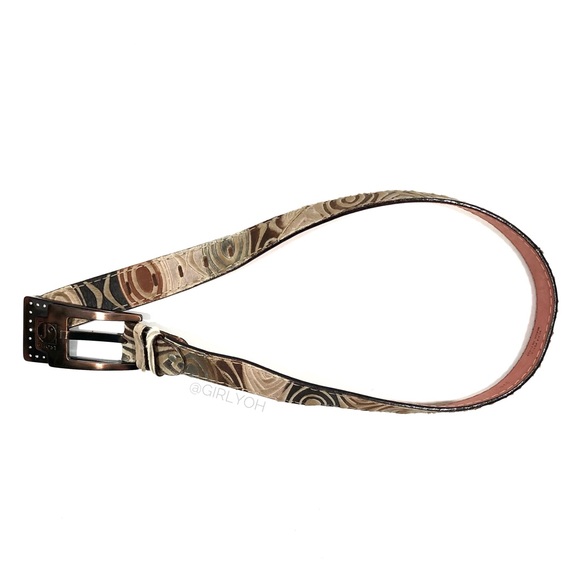 Jo Ghost Pony Calf Hair Italian Belt - Picture 2 of 9